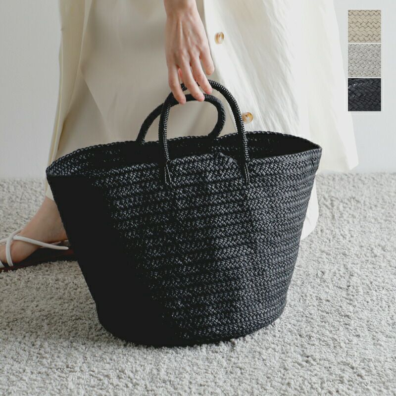 Aeta LEATHER BASKET L