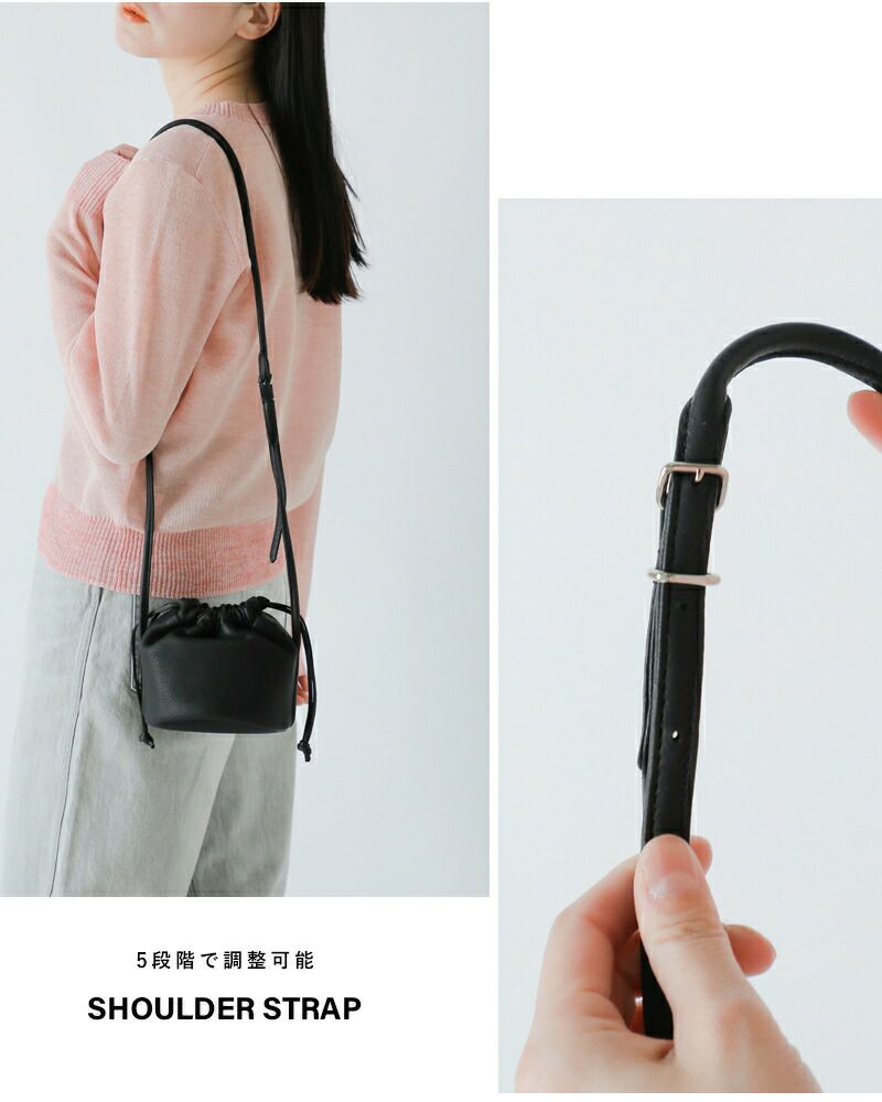 Aeta HAND POUCH MINI SHOULDER BAG DEER