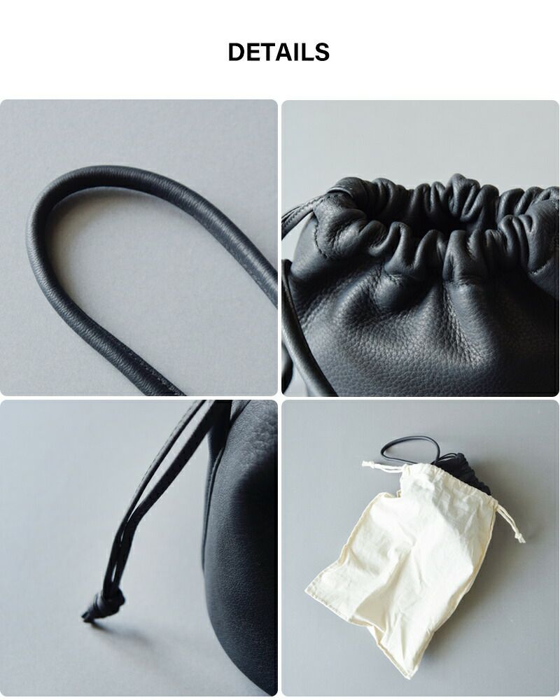 Aeta HAND POUCH MINI SHOULDER BAG DEER