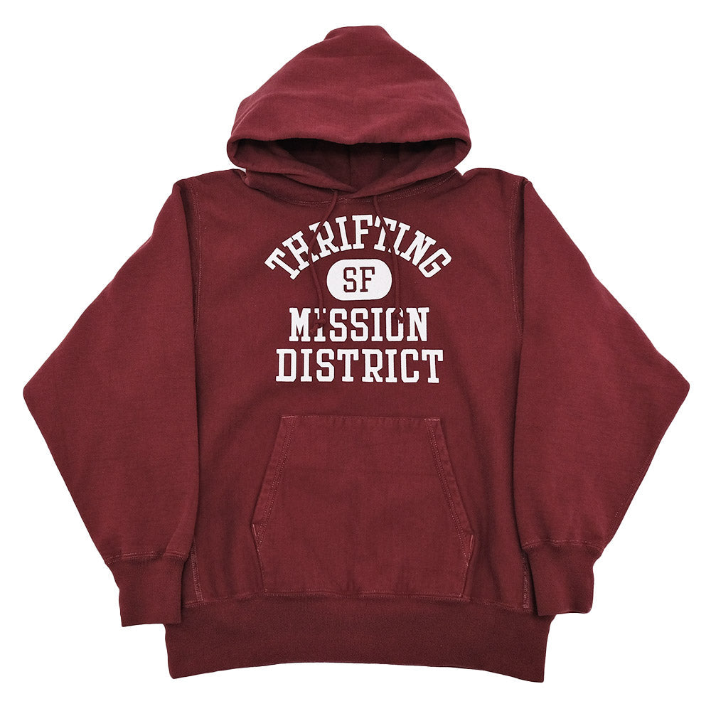 orSlow SF HOODIE SWEAT (Burgundy)