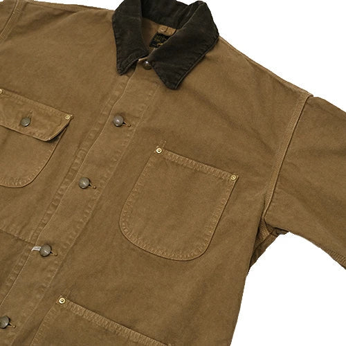 orSlow Relax Fit Oxford Coverall Brown