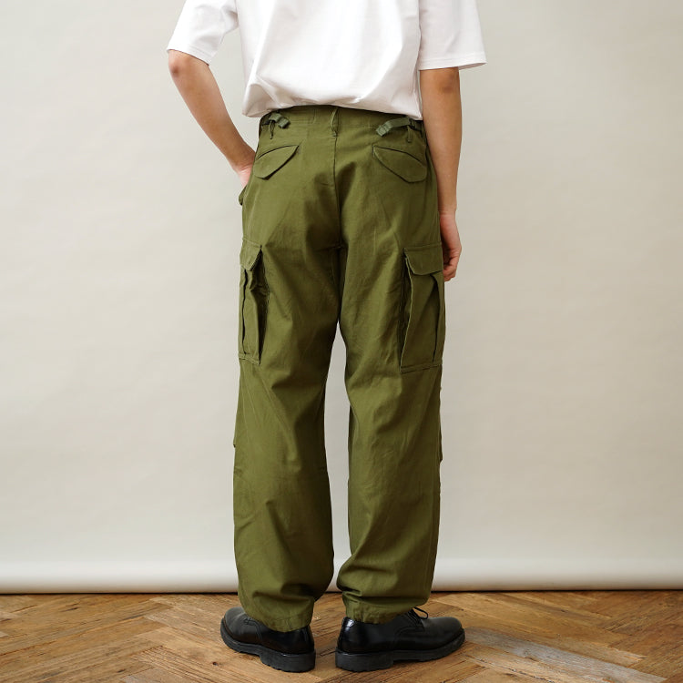 YAECA M-51 FIELD PANTS OLIVE SATIN