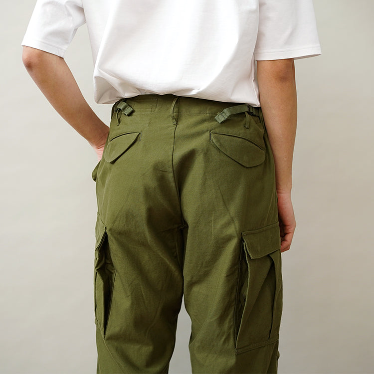 YAECA M-51 FIELD PANTS OLIVE SATIN