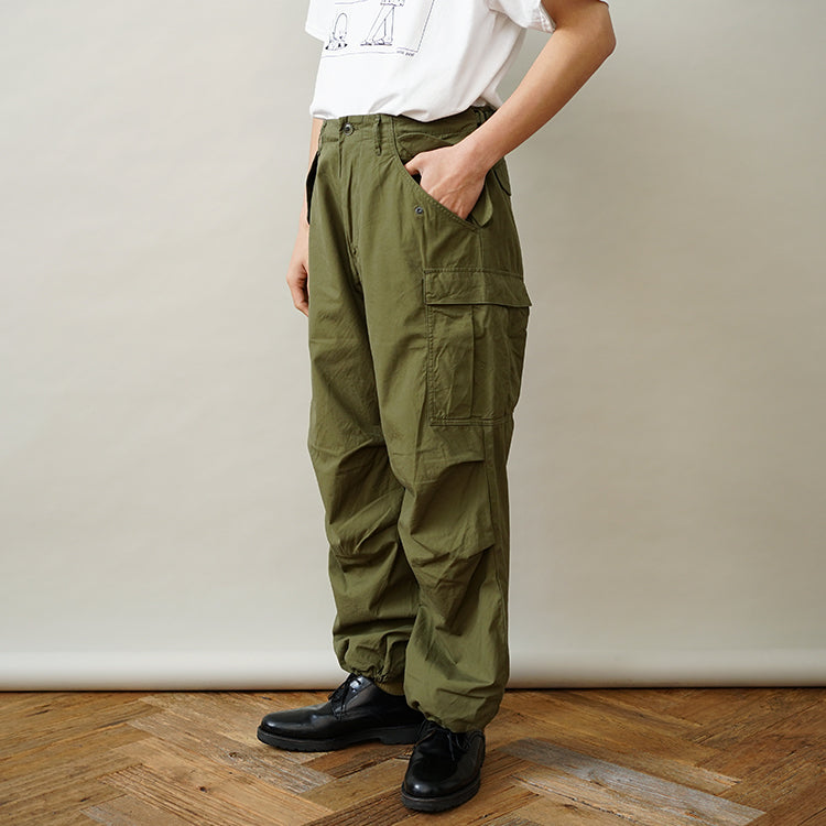 YAECA M-51 FIELD PANTS OLIVE POPLIN