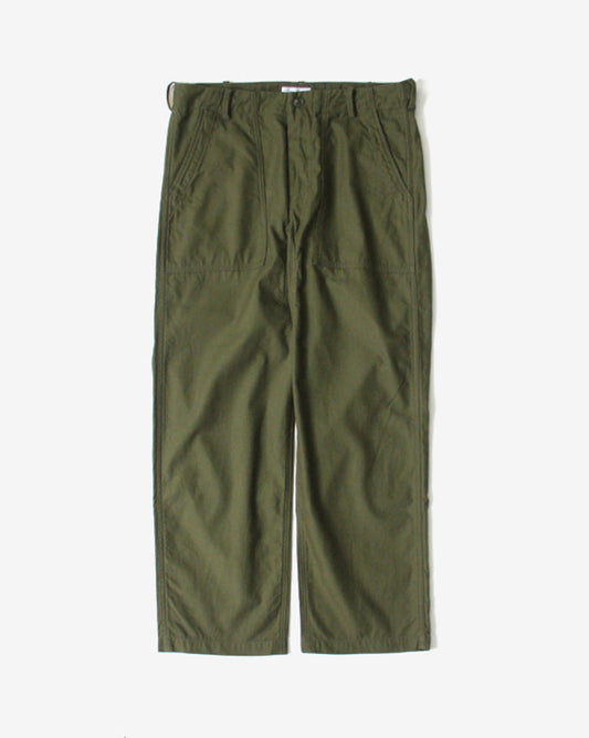 YAECA BAKER PANTS OLIVE SATIN