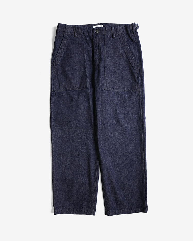 YAECA BAKER PANTS INDIGO