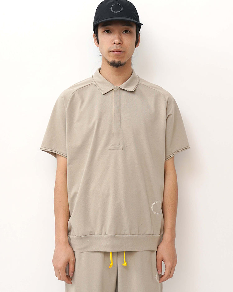 TOKYO DESIGN STUDIO New Balance Short Sleeve button down Polo - INC