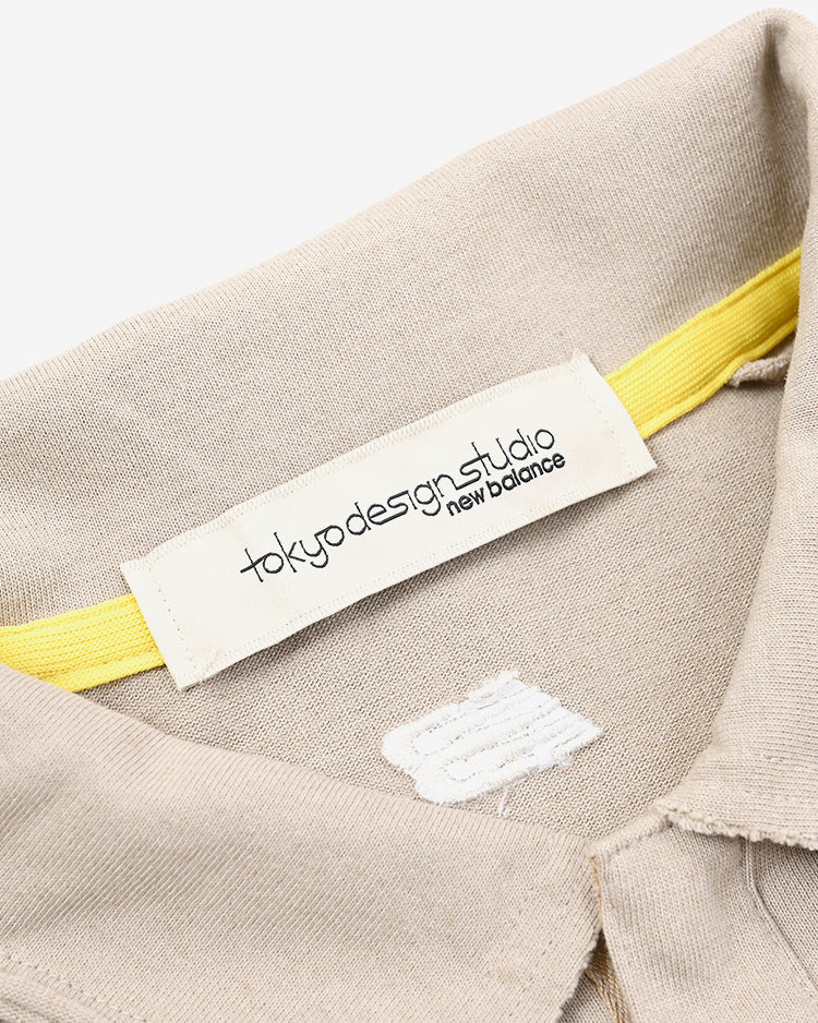 TOKYO DESIGN STUDIO New Balance Short Sleeve button down Polo - INC