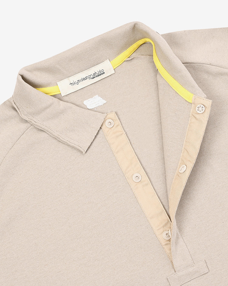 TOKYO DESIGN STUDIO New Balance Short Sleeve button down Polo - INC