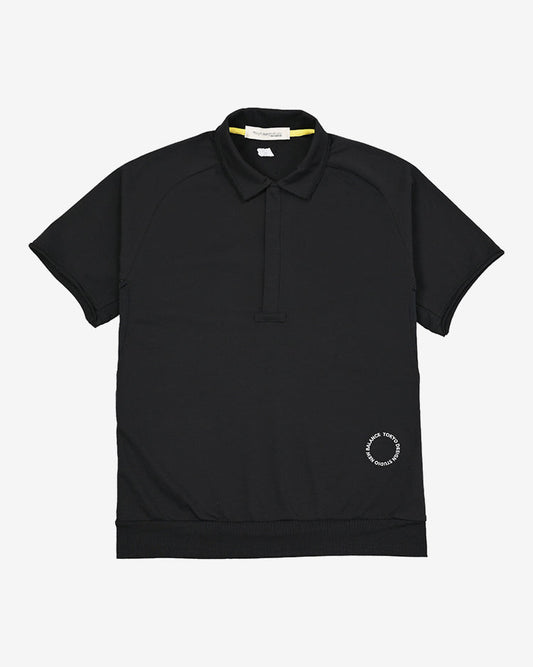TOKYO DESIGN STUDIO New Balance Short Sleeve button down Polo - BK