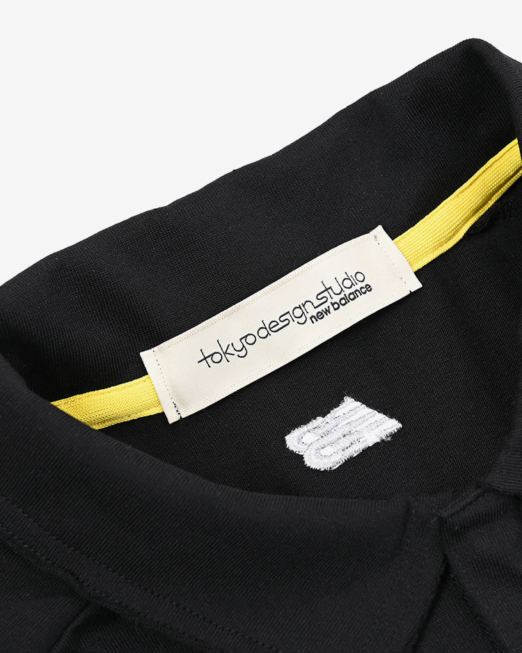 TOKYO DESIGN STUDIO New Balance Short Sleeve button down Polo - BK