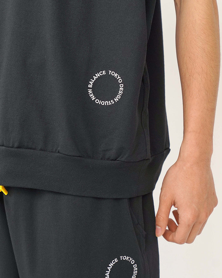 TOKYO DESIGN STUDIO New Balance Short Sleeve button down Polo - BK