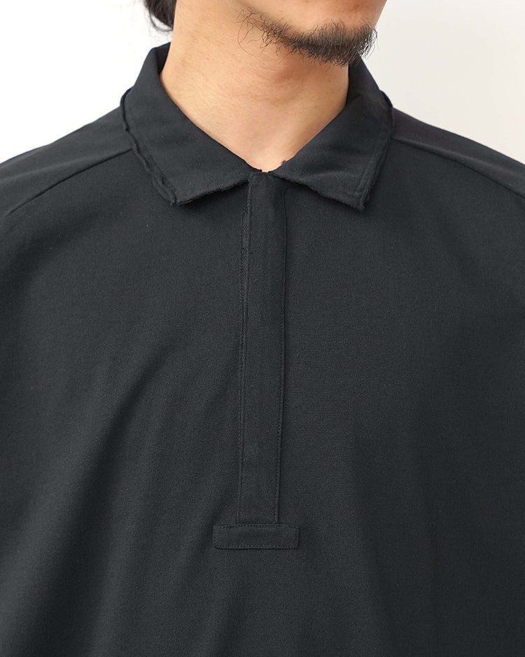 TOKYO DESIGN STUDIO New Balance Short Sleeve button down Polo - BK
