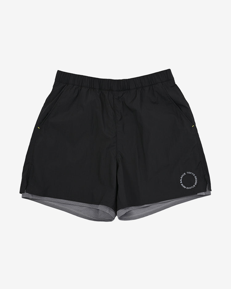 TOKYO DESIGN STUDIO New Balance Wind Shorts - BK