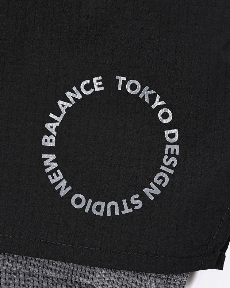 TOKYO DESIGN STUDIO New Balance Wind Shorts - BK