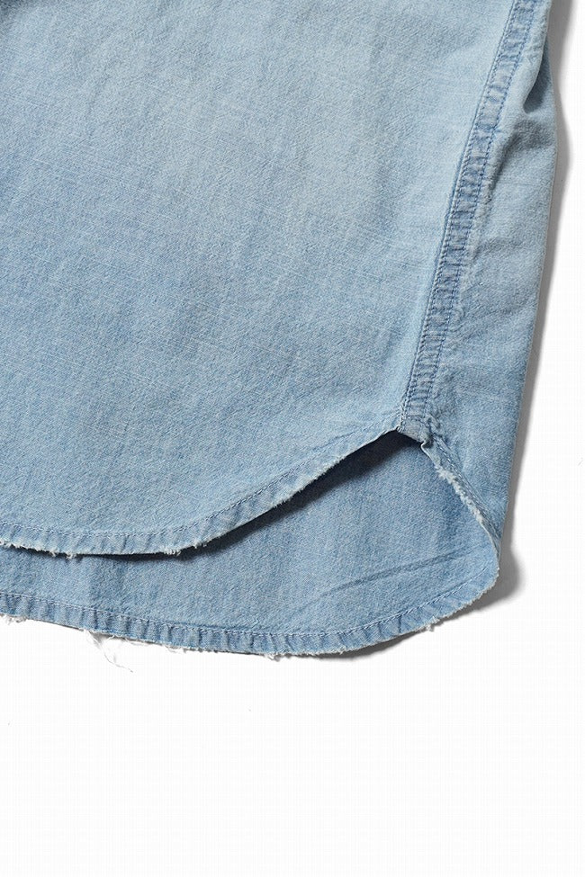 Porter Classic SHAWSHANK CHAMBRAY WORK CUSTOM SHIRT