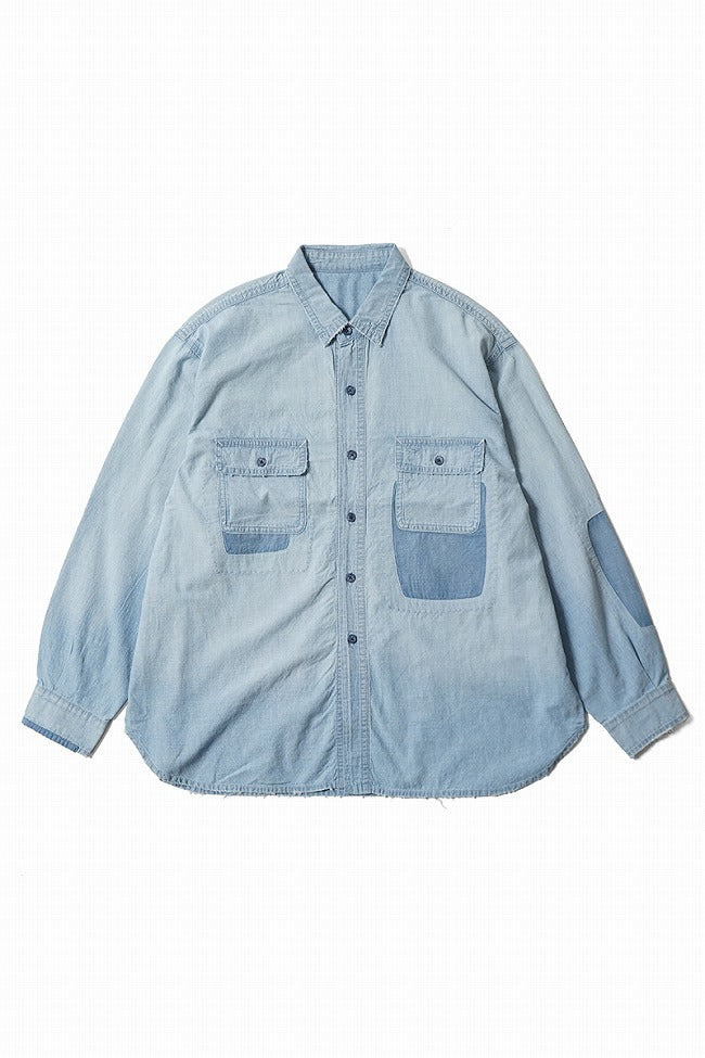 Porter Classic SHAWSHANK CHAMBRAY WORK CUSTOM SHIRT