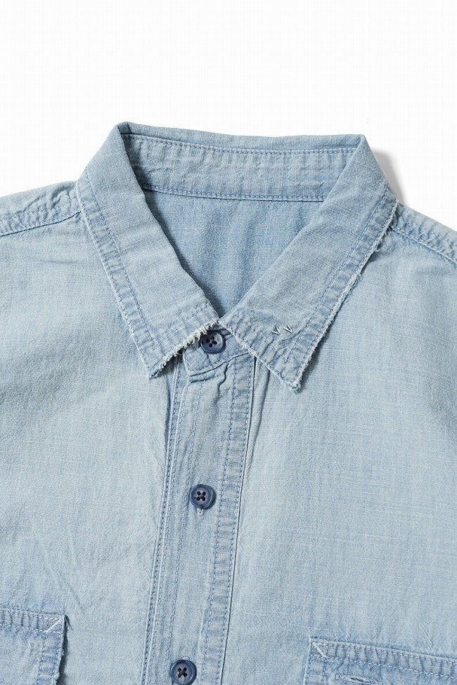 Porter Classic SHAWSHANK CHAMBRAY WORK CUSTOM SHIRT