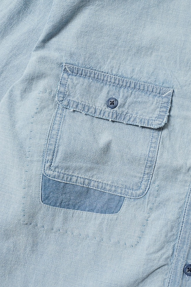Porter Classic SHAWSHANK CHAMBRAY WORK CUSTOM SHIRT