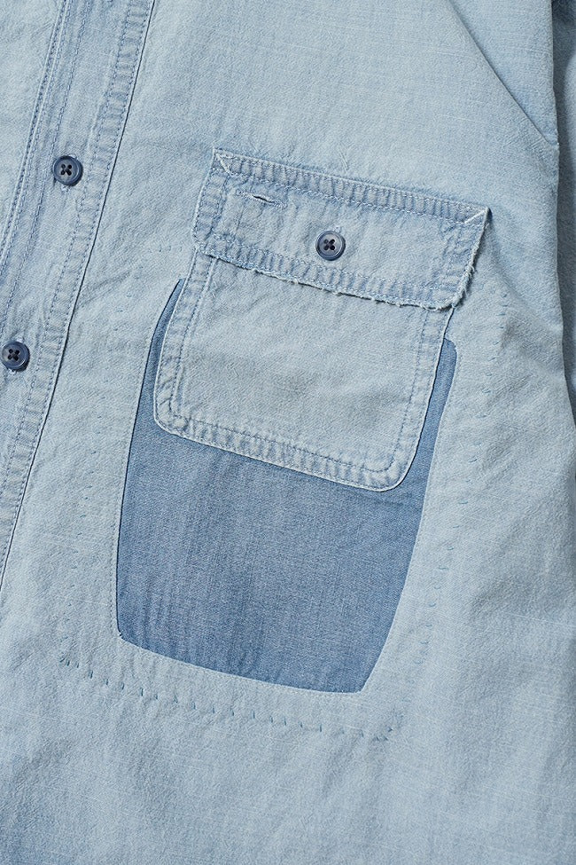 Porter Classic SHAWSHANK CHAMBRAY WORK CUSTOM SHIRT