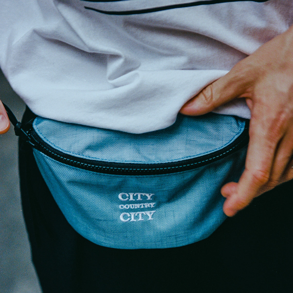 CITY COUNTRY CITY Everyday Waist Pouch Nylon Oxford For City Country City