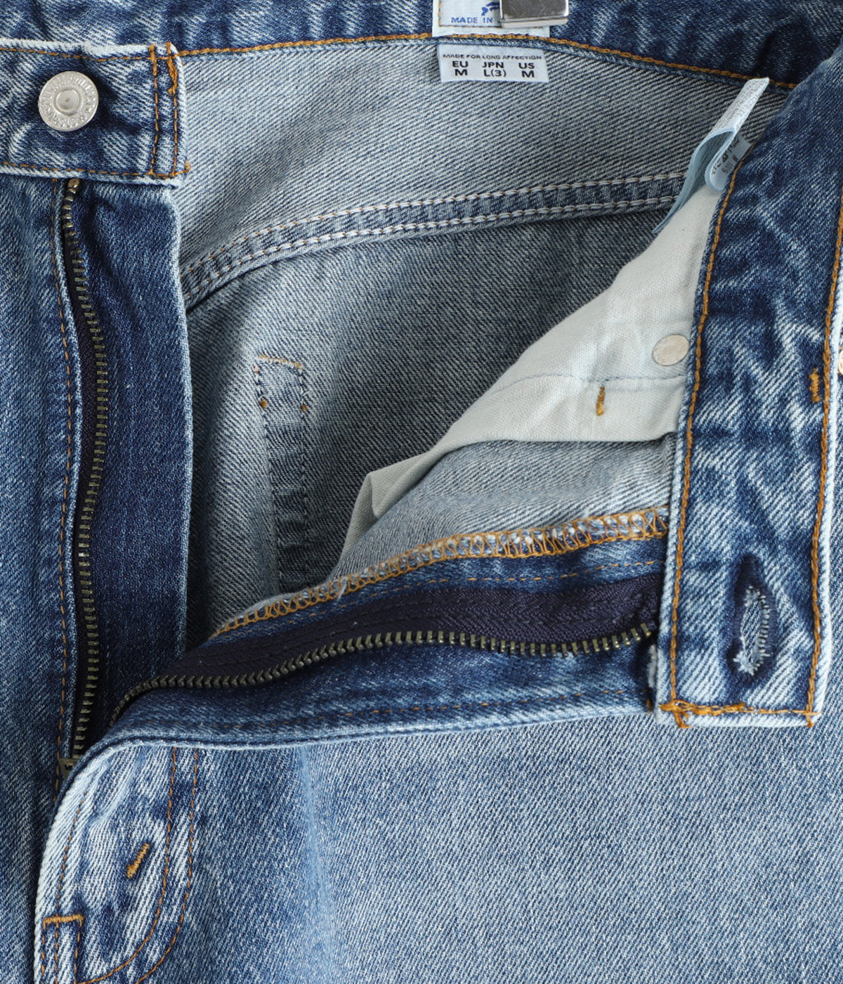 orSlow 101 DAD'S FIT DENIM PANTS Denim Used