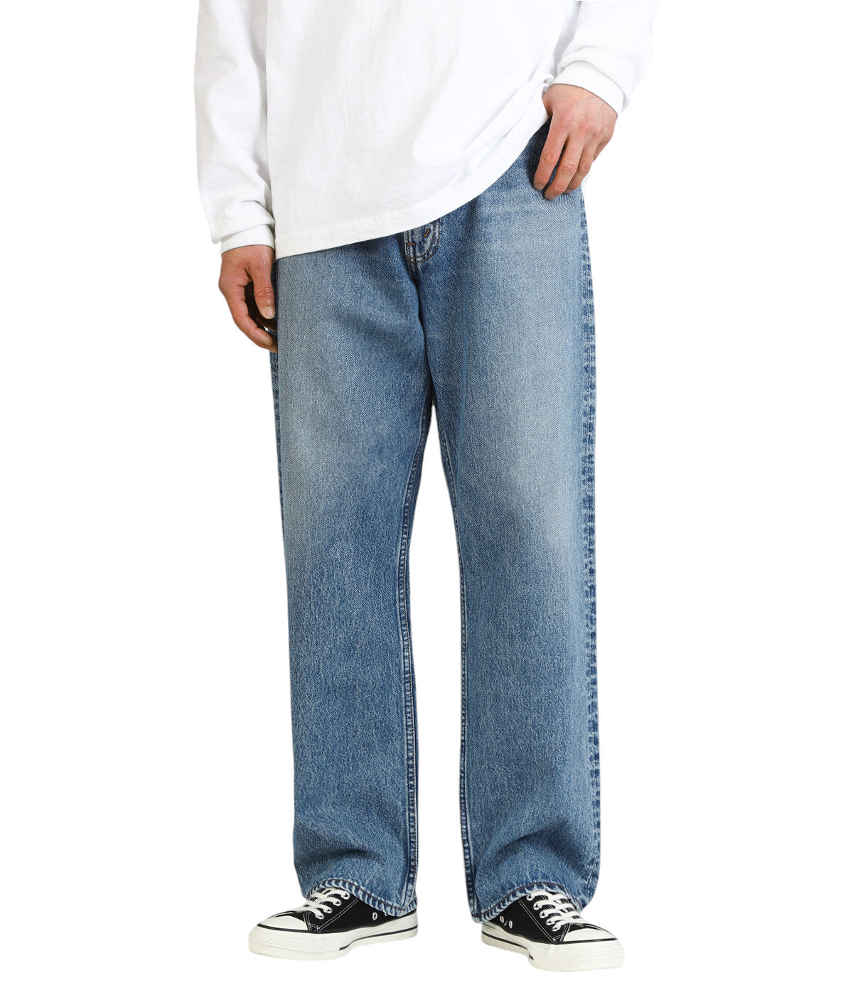 orSlow 101 DAD'S FIT DENIM PANTS Denim Used
