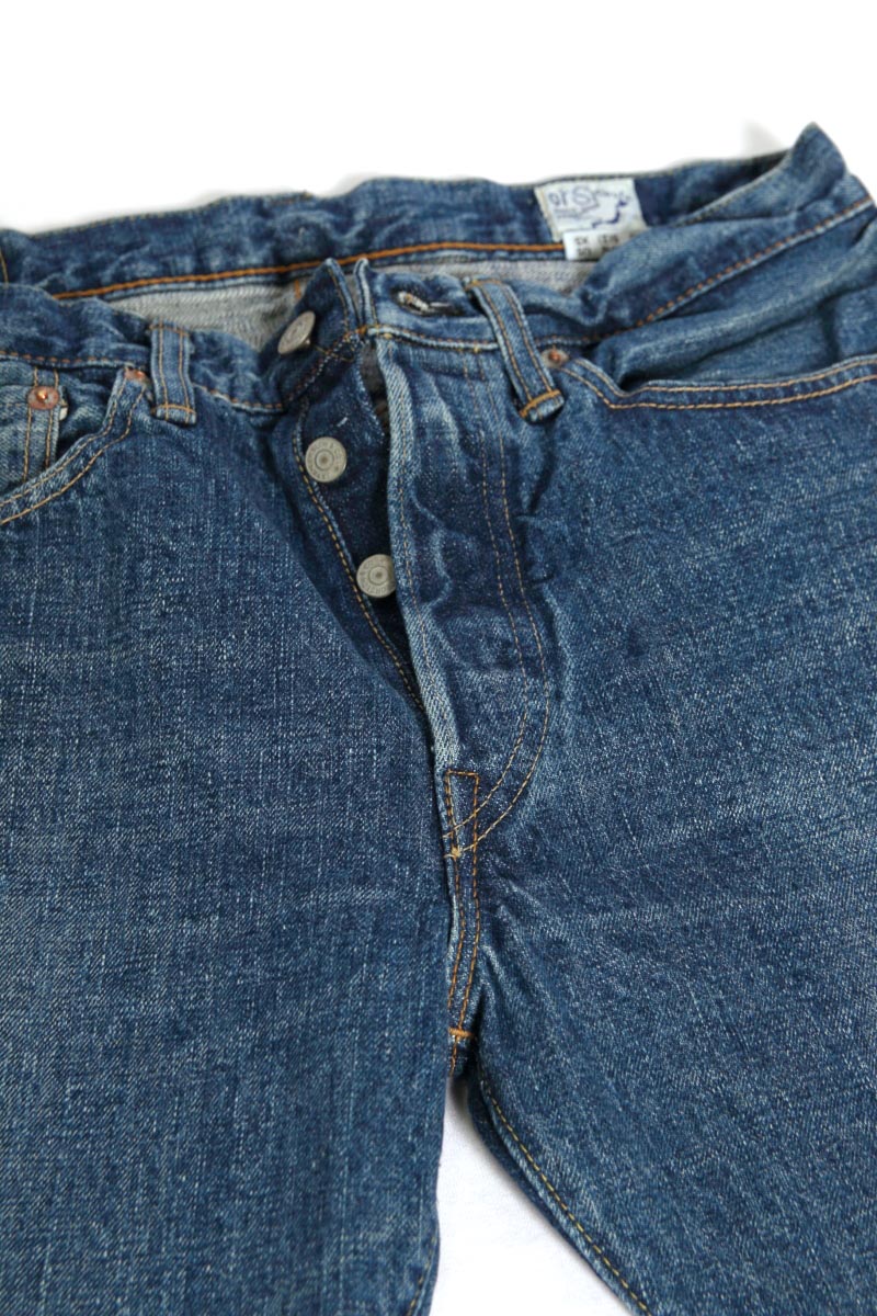 orSlow 105 STANDARD SELVEDGE DENIM 2YEAR WASH