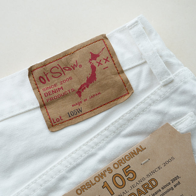 orSlow 105 80's DENIM WHITE