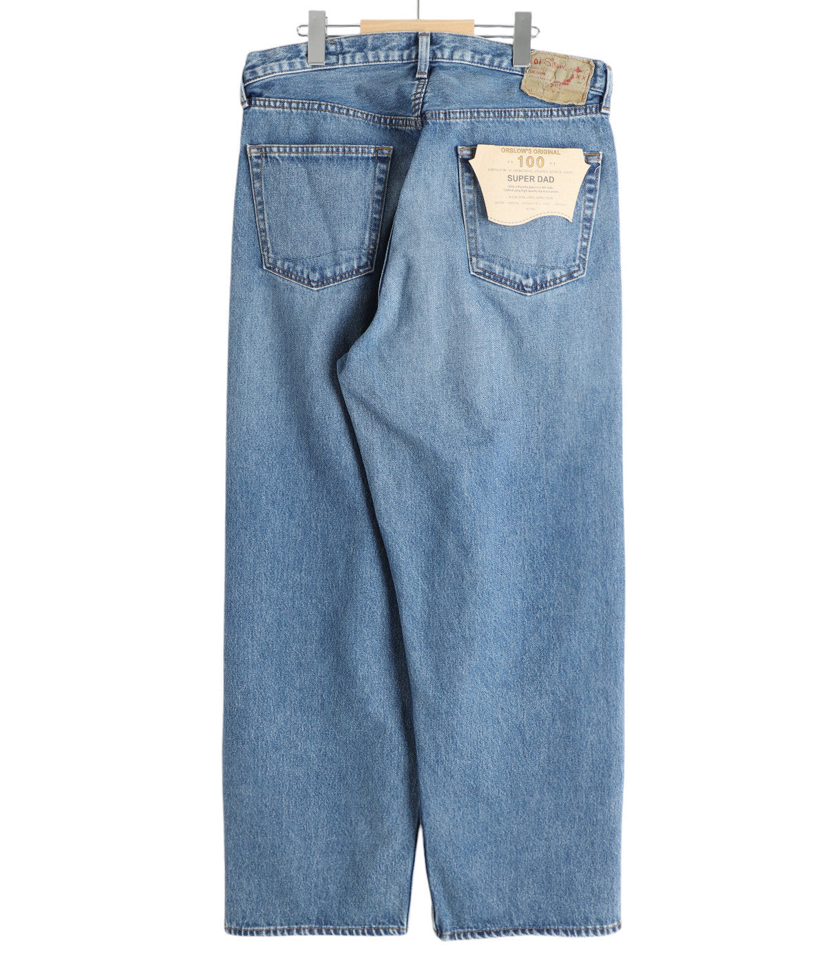 orSlow SUPER DAD'S DENIM PANTS Denim Used