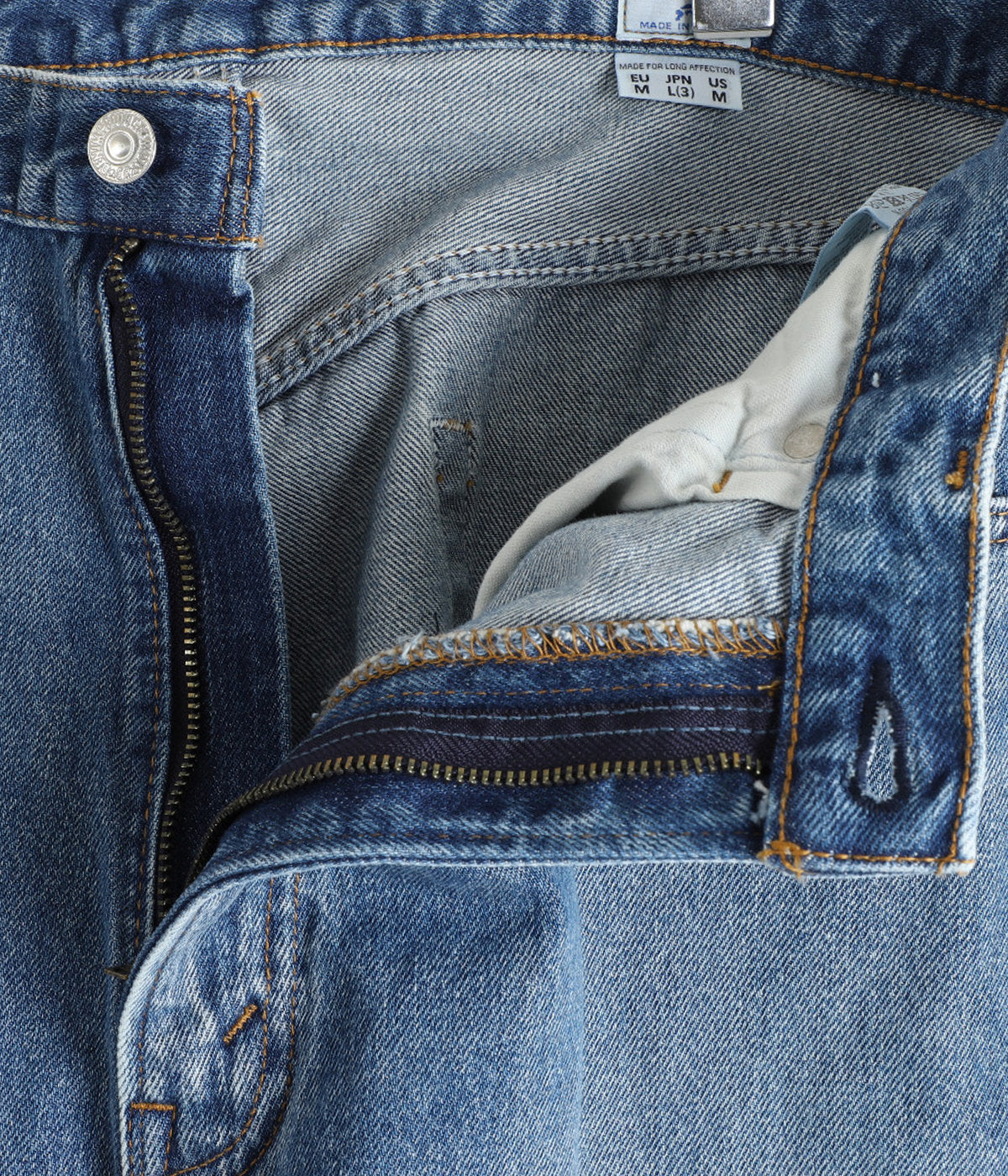 orSlow SUPER DAD'S DENIM PANTS Denim Used