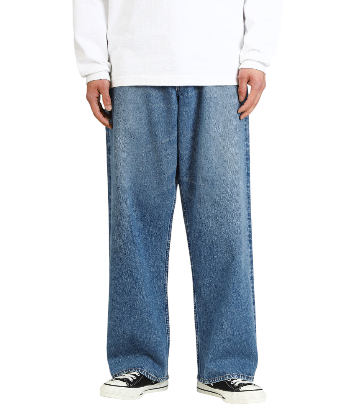 orSlow SUPER DAD'S DENIM PANTS Denim Used