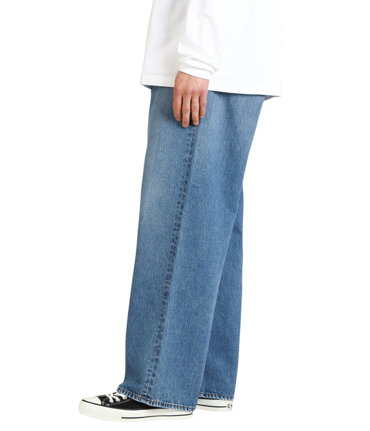 orSlow SUPER DAD'S DENIM PANTS Denim Used