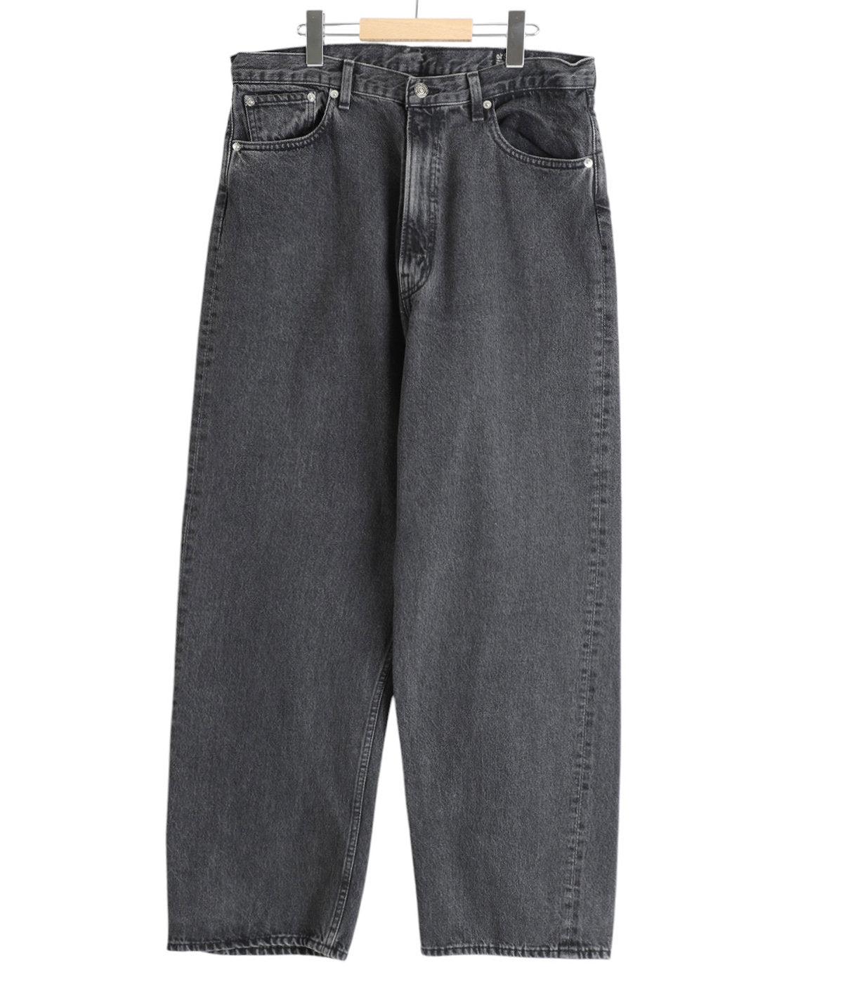 orSlow SUPER DAD'S DENIM PANTS Black