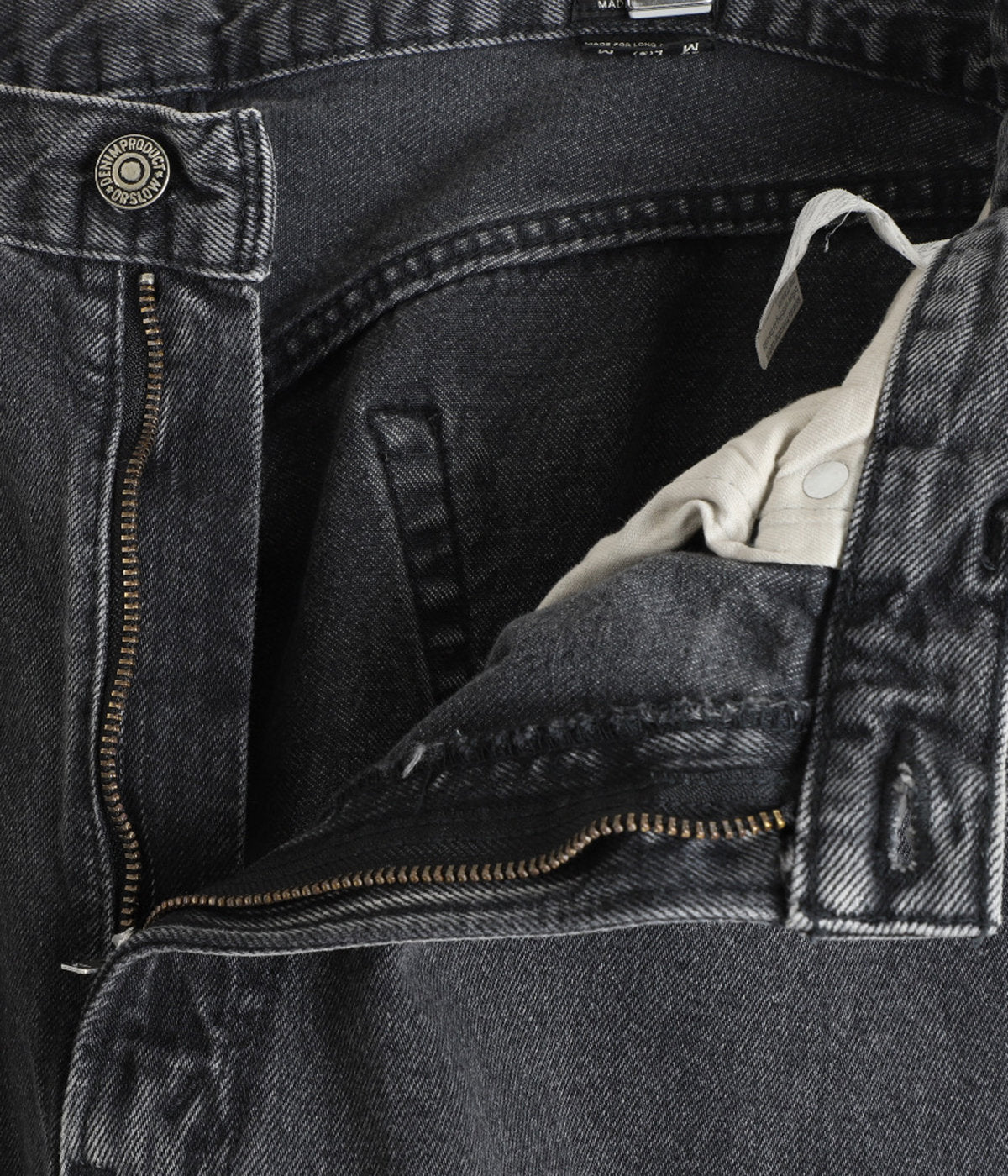 orSlow SUPER DAD'S DENIM PANTS Black