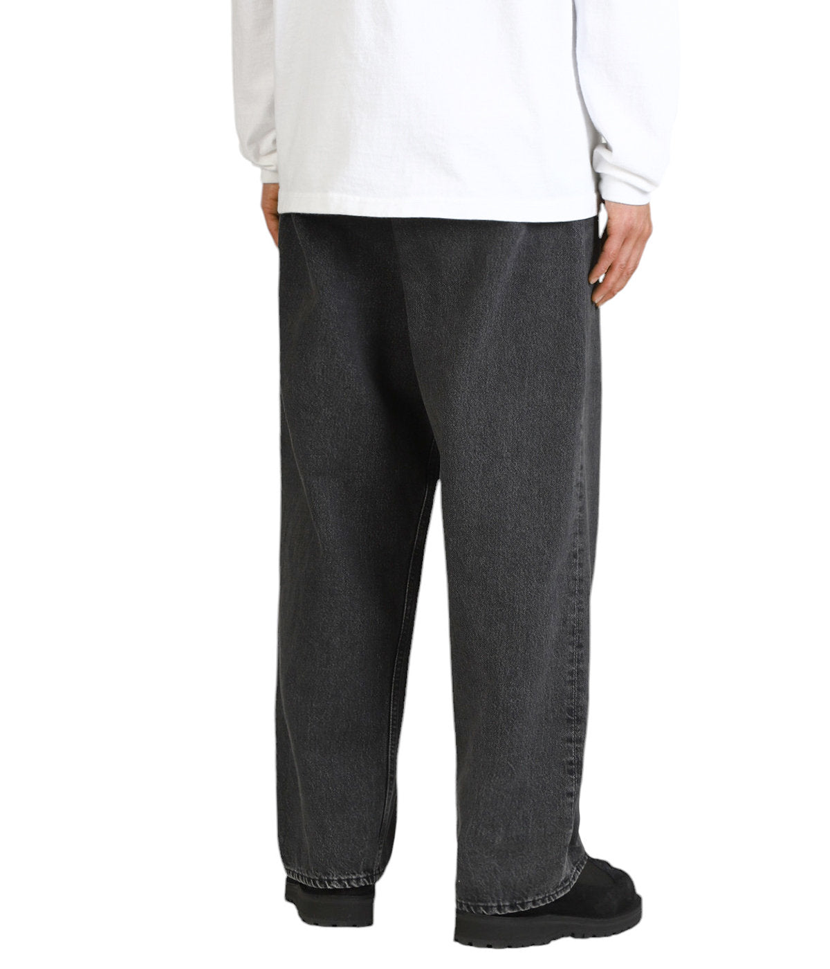 orSlow SUPER DAD'S DENIM PANTS Black