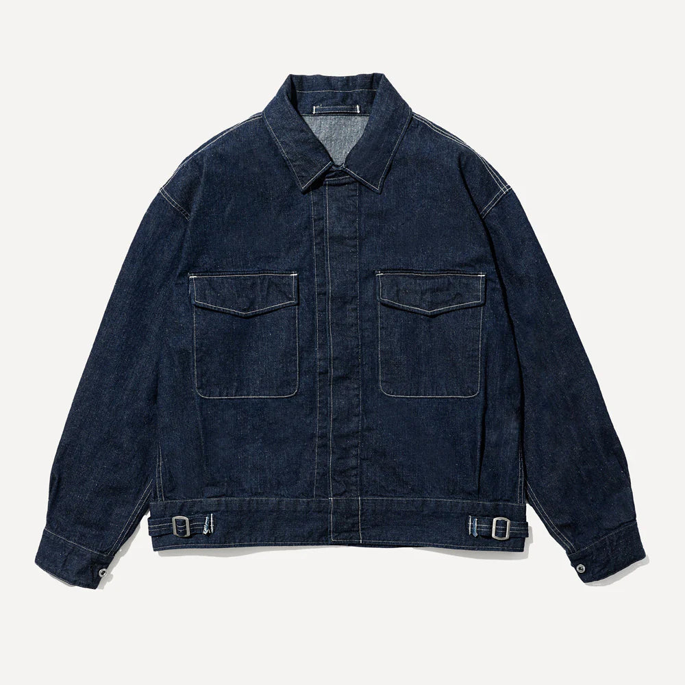 A.PRESSE Royal Canadian Navy Denim Work Jacket