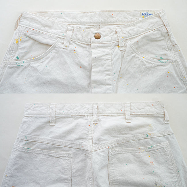 orSlow 60's PAINTER PANTS WITH PAINT
