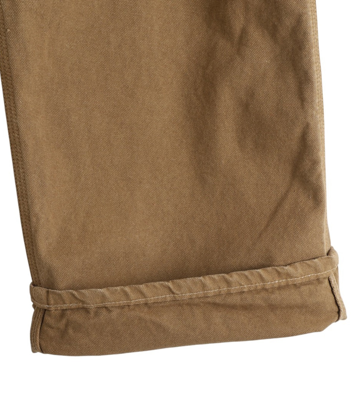 orSlow DAD'S FIT OXFORD PAINTER PANTS BROWN