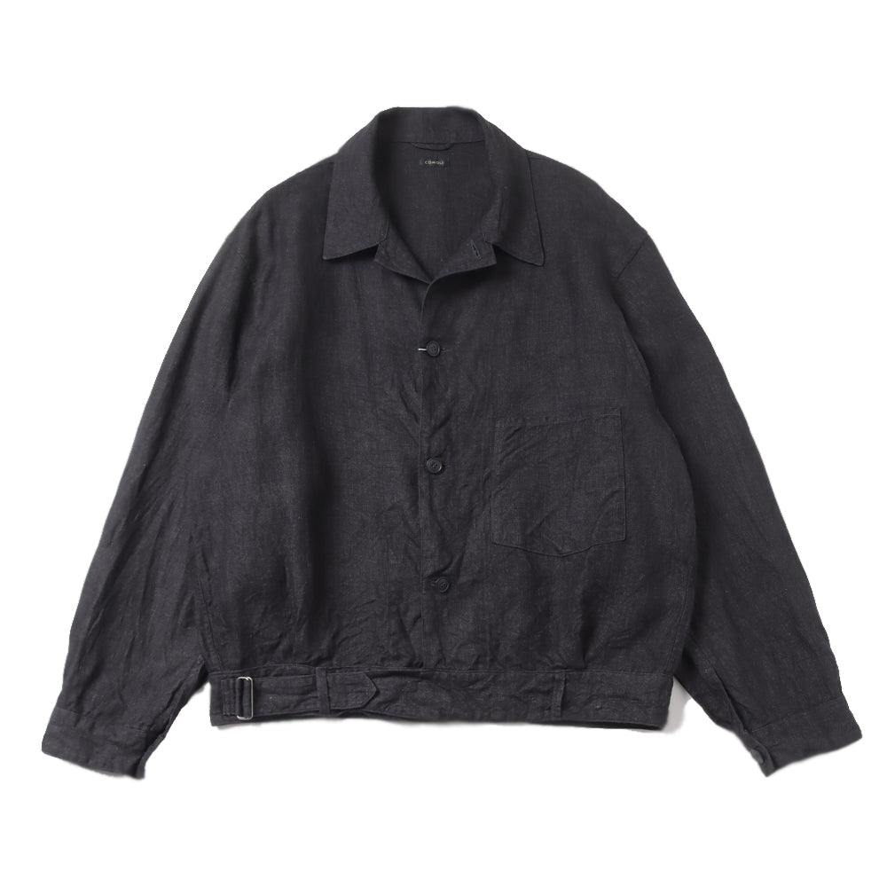 COMOLI Linen Belted Jacket