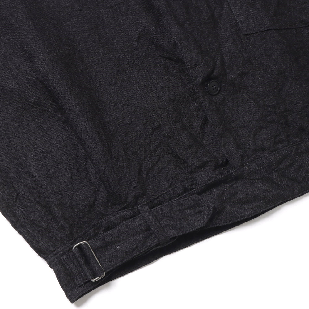 COMOLI Linen Belted Jacket