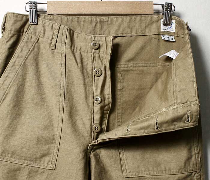 orSlow US ARMY FATIGUE PANTS Khaki