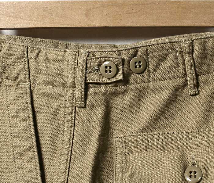 orSlow US ARMY SLIM FIT FATIGUE PANTS (khaki)