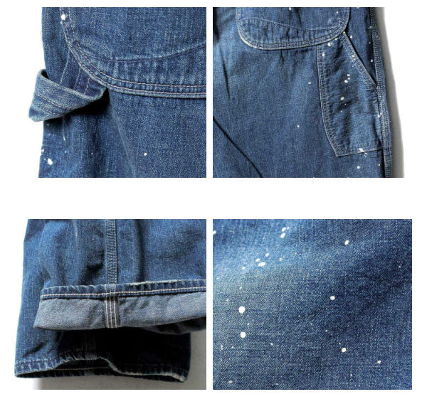 orSlow DENIM PAINTER PANTS