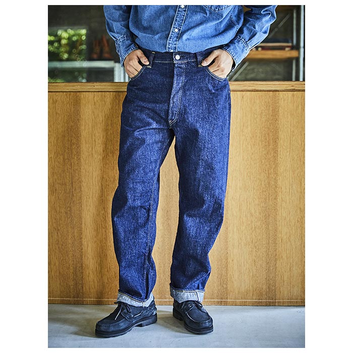 orSlow GRAND DAD'S FIT DENIM PANTS