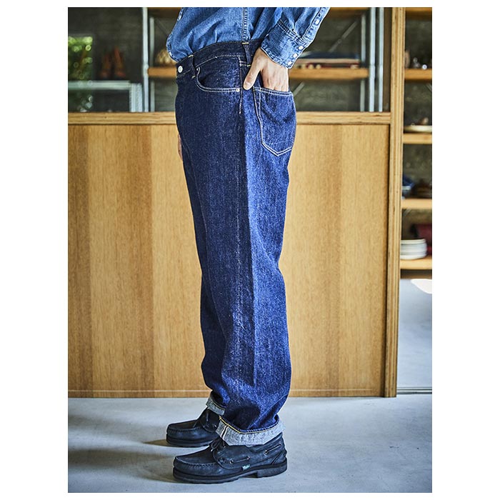 orSlow GRAND DAD'S FIT DENIM PANTS