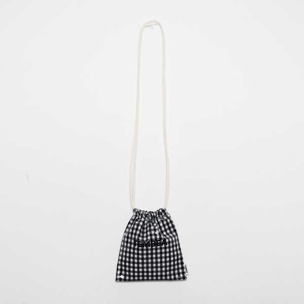 TEMBEA PVC POCHETTE GINGHAM