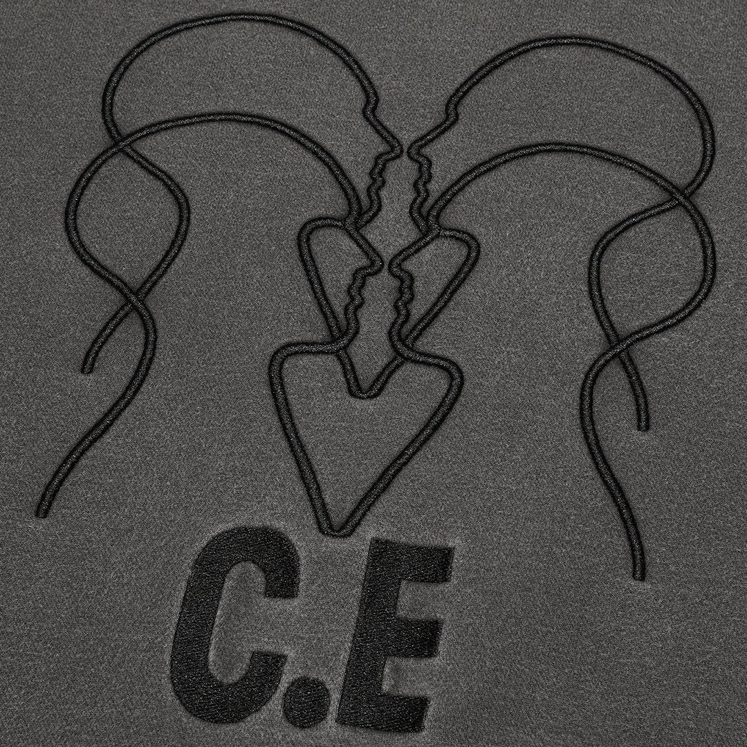 Cav Empt C.E OVERDYE WB HEADS x 4 C.E CREW NECK