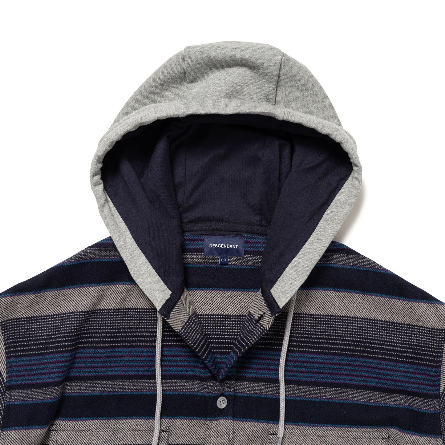 DESCENDANT SPICOLI HOODED LS SHIRT