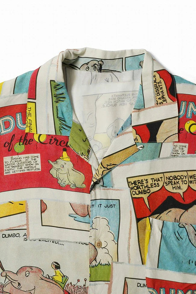 Porter Classic DISNEY VC / PC ALOHA COLLECTION ALOHA SHIRT / DISNEY DUMBO